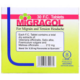 قرص میگراگل گل دارو