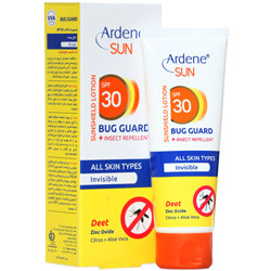 لوسیون ضد آفتاب باگ گارد SPF30 آردن