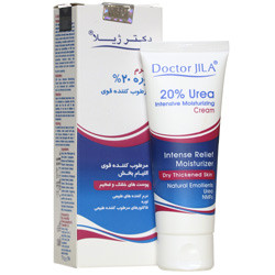 کرم مرطوب کننده قوی حاوی اوره 20 درصد دکتر ژیلا