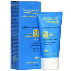 کرم ضد آفتاب آندروسان پروتکشن SPF50 مناسب آقایان دکتر ژیلا