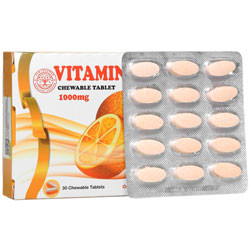 ویتامین ث جویدنی 1000 میلی گرم سیمرغ دارو عطار