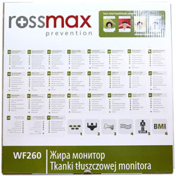ترازو دیجیتال ترازوی خانگی شیشه ای WF260 رزمکس