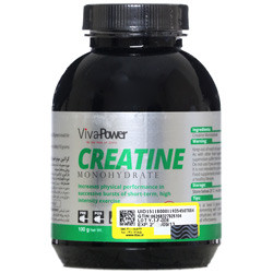 پودر کراتین مونوهیدرات ویوا پاور 100 گرمی
