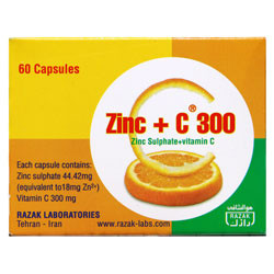 کپسول زینک و ث 300 رازک