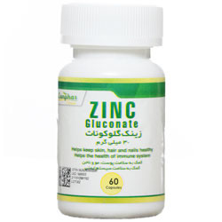 زینک گلوکونات کنفار کیش مدیفارم