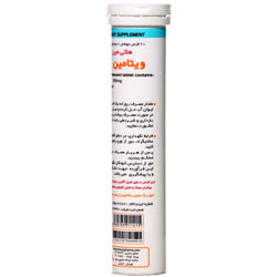 قرص جوشان ویتامین ث 500 میلی گرم هلثی مین