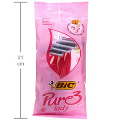 تیغ اصلاح پیور 3 بیک