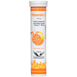 قرص جوشان ویتامین ث 500 میلی گرمی سیمرغ دارو عطار
