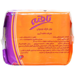 نوار بهداشتی بالدار نازک نوجوان تافته