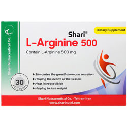 قرص ال آرژنین 500 میلی گرم شاری