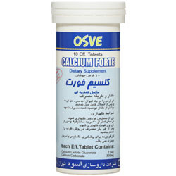 قرص جوشان کلسیم فورت اسوه