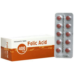فولیک اسید 400 میکروگرم دانا