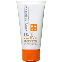 کرم ضد آفتاب فیلتر اکتیو بی رنگ SPF30 ژاک آندرل