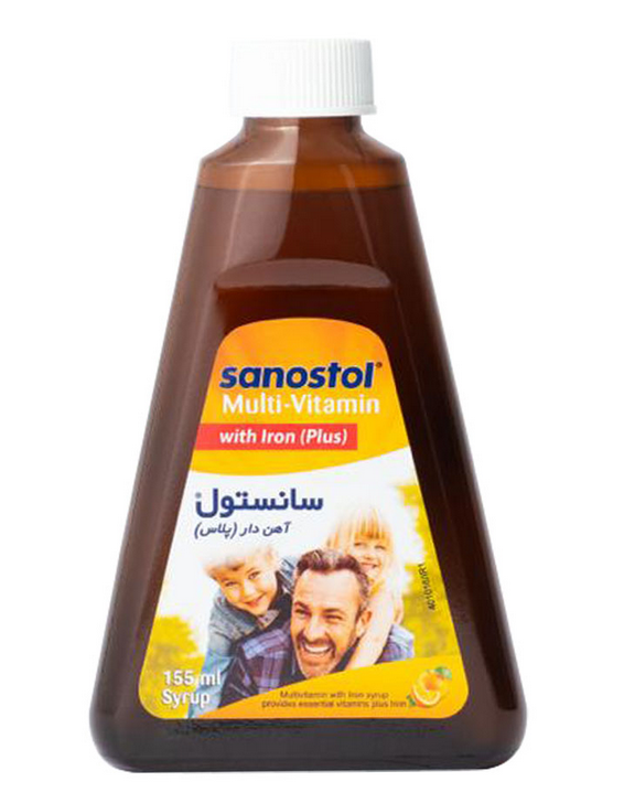 شربت مولتی سانستول آهن دار نایکومد