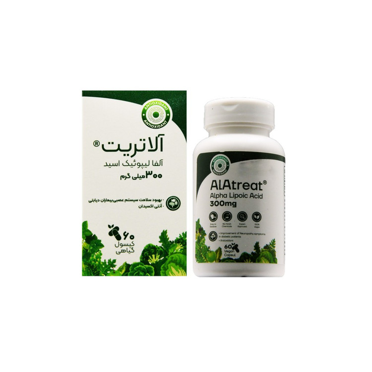 آلاتریت 300 میلی گرم آلفا لیپوئیک اسید تچرا فارمد