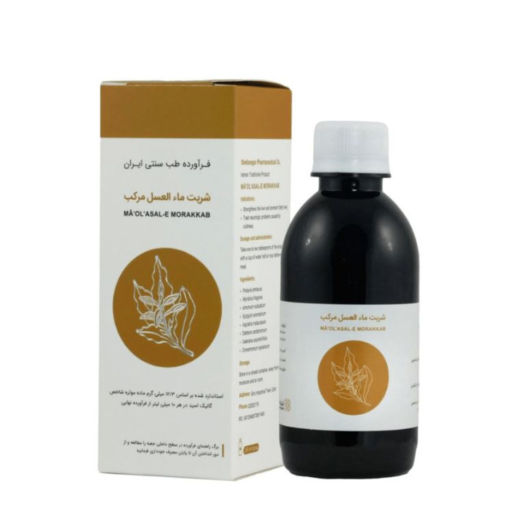 شربت گیاهی ماءالعسل مرکب شفانگر 250 میلی لیتری