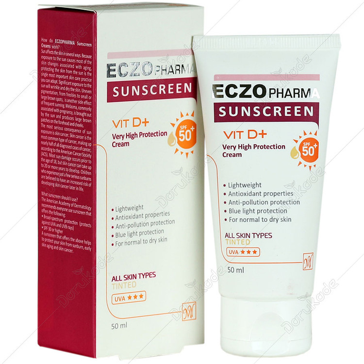 کرم ضد آفتاب رنگی اگزوفارما SPF50 مای فارما