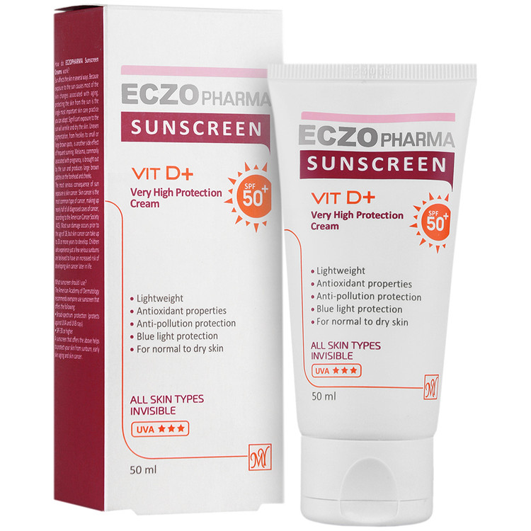 کرم ضد آفتاب رنگی اگزوفارما SPF50 مای فارما