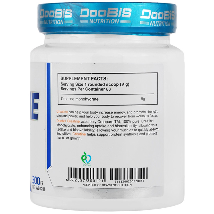 کراتین مونوهیدرات دوبیس 300 گرم