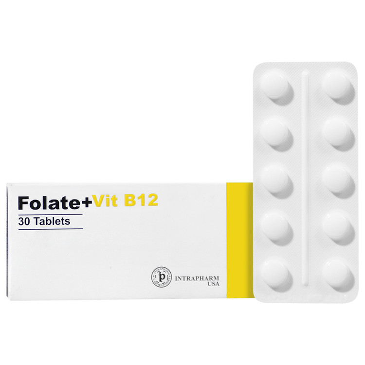فولات و ویتامین ب 12 اینترافارم
