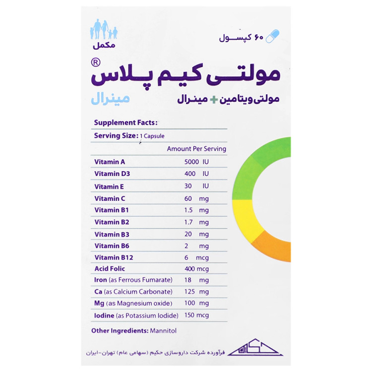 مولتی کیم پلاس مینرال داروسازی حکیم