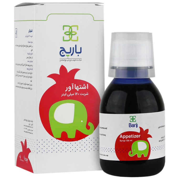 شربت اشتهاآور کودک باریج اسانس