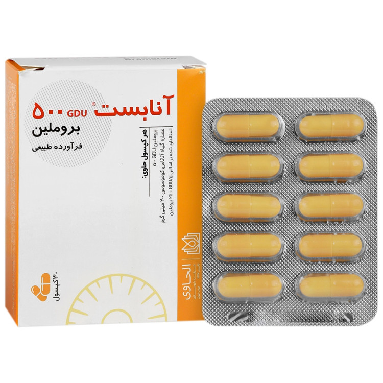 کپسول آنابست بروملین الحاوی
