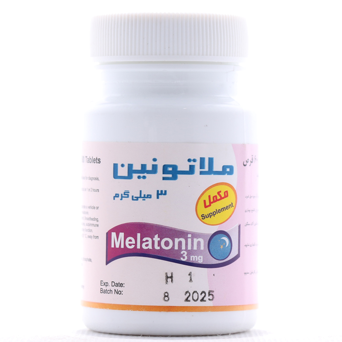 قرص ملاتونین 3 میلی گرم کیمیدارو 60 عددی