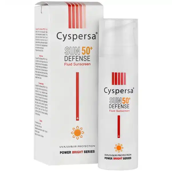 فلوئید ضد آفتاب روشن کننده SPF50 سیسپرسا