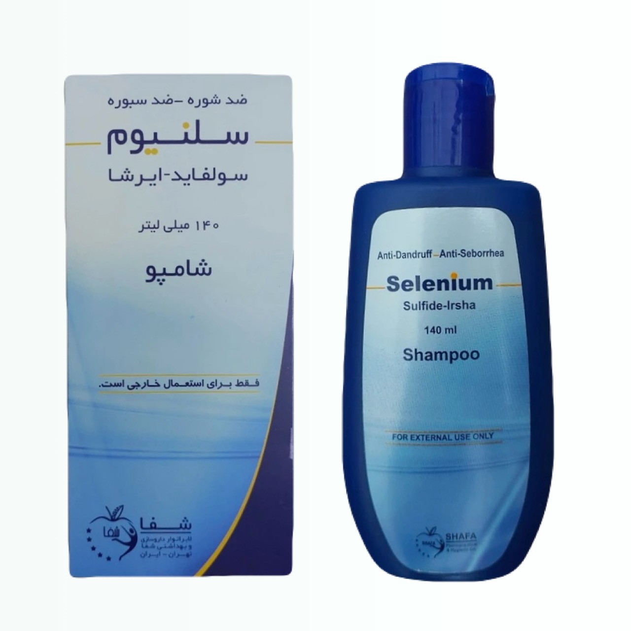 شامپو سلنیوم سولفاید 1% شفا