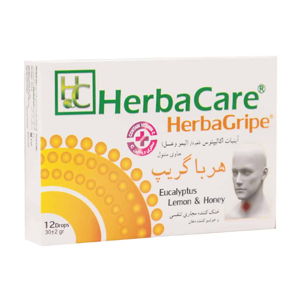 قرص مکیدنی هربا گریپ مکیدنی هرباکر